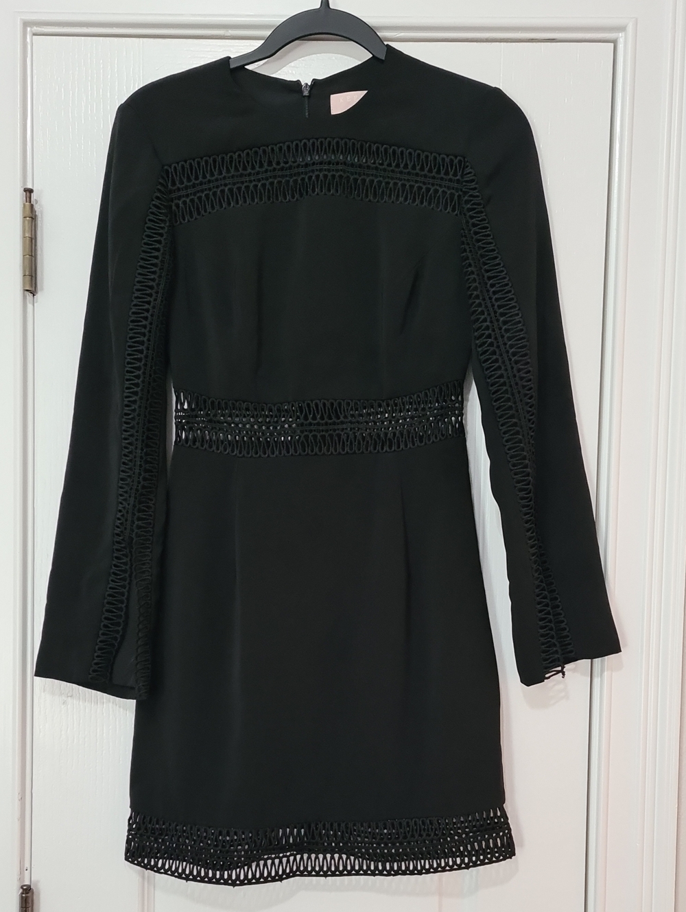 KEEPSAKE the Label - Black Long Sleeve Mini Dress